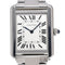 Montre Cartier - Montre Tank Solo à quartz en acier inoxydable et cuir 58 Facettes xz8bgvgbu1