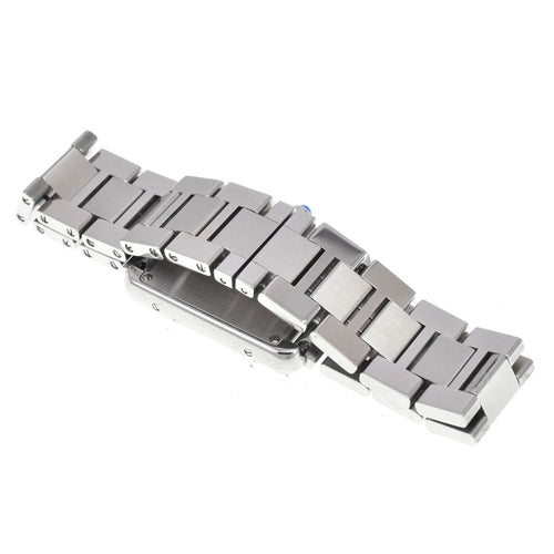 Montre Cartier - Montre Tank Solo à quartz en acier inoxydable et cuir 58 Facettes xz8bgvgbu1