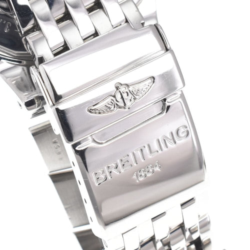 Montre Breitling - Montre Navitimer Montbrillant chronographe automatique en acier inoxydable et cuir 58 Facettes i25loxio88
