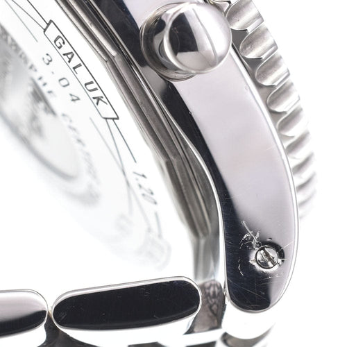 Montre Breitling - Montre Navitimer Montbrillant chronographe automatique en acier inoxydable et cuir 58 Facettes i25loxio88