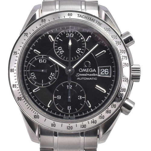 Montre Omega - Montre Speedmaster chronographe automatique en acier 58 Facettes pywnme1oqh