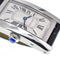 Montre Cartier Tank Américaine - Montre à quartz en acier inoxydable et alligator 58 Facettes whgjyljuvr