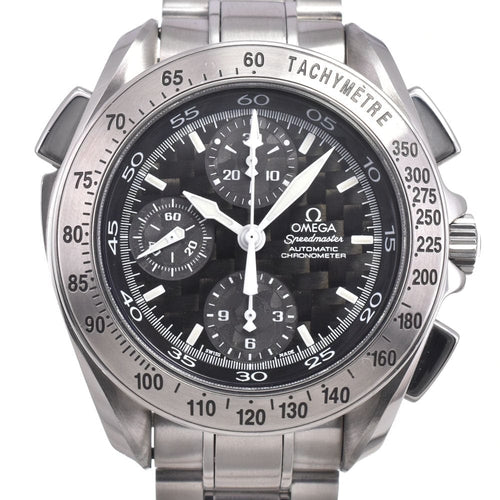 Montre Omega - Montre Speedmaster chronographe automatique en acier 58 Facettes jhpal0lo3m