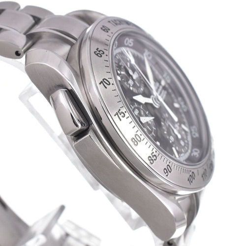 Montre Omega - Montre Speedmaster chronographe automatique en acier 58 Facettes jhpal0lo3m