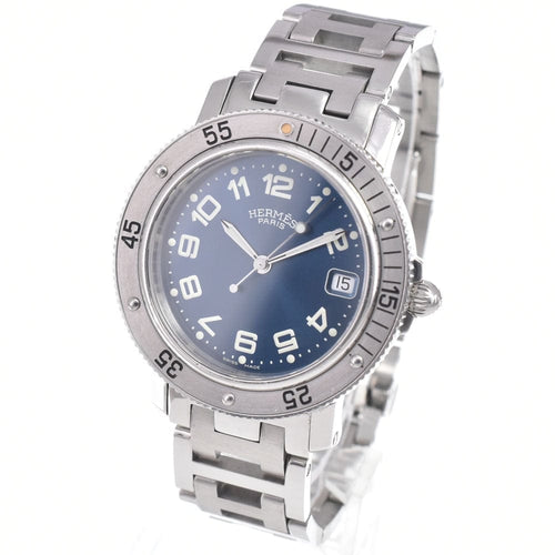 Montre Hermès - Montre Clipper à quartz en acier inoxydable 58 Facettes ehsdgptcya