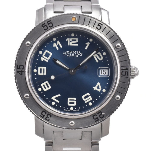 Montre Hermès - Montre Clipper à quartz en acier inoxydable 58 Facettes ehsdgptcya