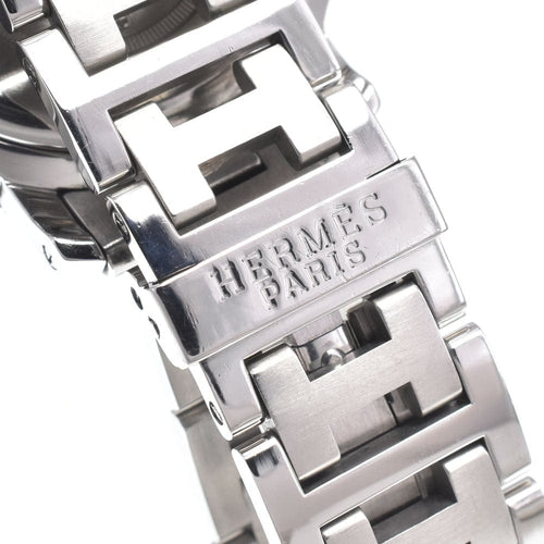 Montre Hermès - Montre Clipper à quartz en acier inoxydable 58 Facettes ehsdgptcya