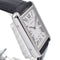Montre Cartier - Montre Tank Solo à quartz en acier inoxydable et cuir 58 Facettes e4z8w0kkh0