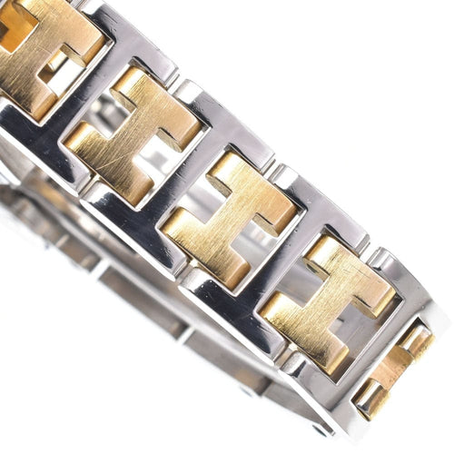 Montre Hermès - Montre Rallye à quartz en acier inoxydable et métal plaqué 58 Facettes um216axdr2