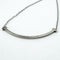 Pendentif Tiffany & Co. - Pendentif T Smile en or blanc 18k et diamants 58 Facettes seygarzv4y