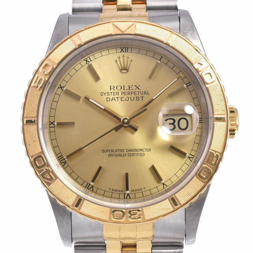 Montre Rolex - Montre Oyster Perpetual Datejust Turn-O-Graph automatique en acier et or jaune 58 Facettes vzj87yujwn