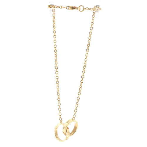Bracelet Cartier - Bracelet LOVE en or jaune 18 carats, deux anneaux entrelacés 58 Facettes UN-1762