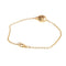 Bracelet Cartier - Bracelet LOVE en or jaune 18 carats, deux anneaux entrelacés 58 Facettes UN-1762