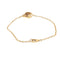 Bracelet Cartier - Bracelet LOVE en or jaune 18 carats, deux anneaux entrelacés 58 Facettes UN-1762