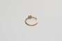Bague 54 Bague en or jaune 750 millièmes, diamant taille ancienne et rubis 58 Facettes Bague-8
