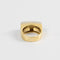 Bague 51 Bague jonc en or jaune 18 carats pavée de diamants, 1,24 ct 58 Facettes