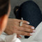 Bague 51 Bague jonc en or jaune 18 carats pavée de diamants, 1,24 ct 58 Facettes