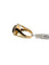 Bague 54 Bague cocktail certifiée IGI en or jaune et blanc 18 carats, quartz et diamants 58 Facettes A2120