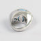 Bague 54 Bague œil en or blanc 18 carats, topaze bleue cabochon et saphirs baguette 58 Facettes