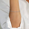 Bracelet Bracelet tennis fin en or blanc 18 carats, diamants 0,77 ct, serti griffes 58 Facettes