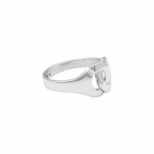 Bague 53 Dinh Van - Bague Menottes R10 en or blanc 750 58 Facettes 36099