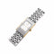 Montre Boucheron - Montre Reflet en acier et or jaune 750/000, petit modèle 58 Facettes 36104