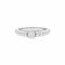 Bague 52 Van Cleef & Arpels - Bague solitaire Perlée en or blanc et diamant 58 Facettes 36071