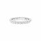 Bague 51 Van Cleef & Arpels - Bague Perlée moyen modèle en or blanc 750 58 Facettes 36073