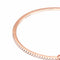 Bracelet Messika - Bracelet jonc My Twin Toi & Moi pavé petit modèle en or rose et diamants 58 Facettes 36086