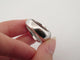 Bague 51 Bague bandeau en or blanc 18k, 75 diamants, 3,90 ct, taille 51 58 Facettes 277454