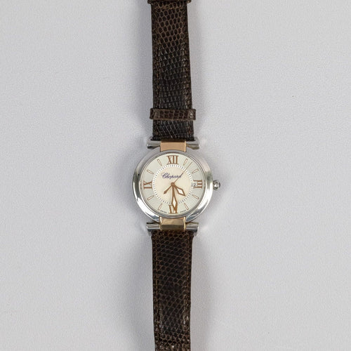 Montre Chopard Impériale - Montre 36 mm en acier et or rose, cadran en nacre 58 Facettes