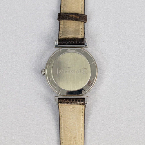 Montre Chopard Impériale - Montre 36 mm en acier et or rose, cadran en nacre 58 Facettes