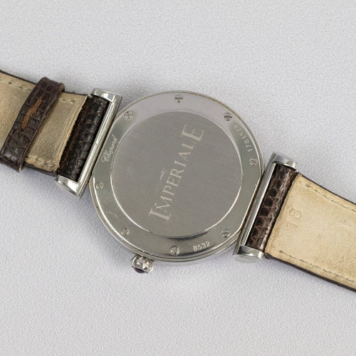 Montre Chopard Impériale - Montre 36 mm en acier et or rose, cadran en nacre 58 Facettes