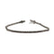 Bracelet Bracelet tennis en or blanc rhodié noir avec diamants noirs 58 Facettes G4051