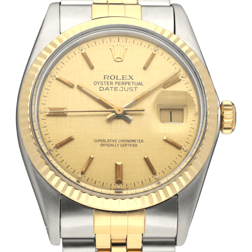 Montre Rolex - Montre Datejust 16013 à cadran lin, 1985 58 Facettes ROL/DJ1/1598