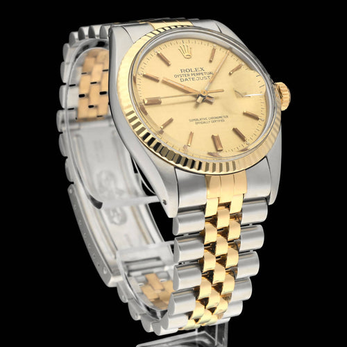 Montre Rolex - Montre Datejust 16013 à cadran lin, 1985 58 Facettes ROL/DJ1/1598