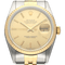 Montre Rolex Datejust - Montre automatique en or et acier, réf. 16233, 1992 58 Facettes ROL/DJ1/1597