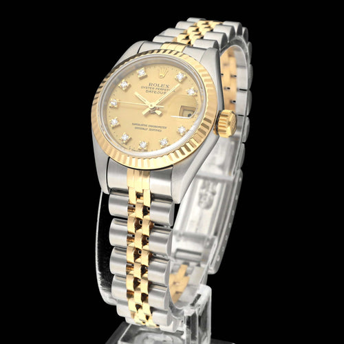 Montre Rolex - Montre Lady-Datejust 69173G, 1995 58 Facettes ROL/LDJ/802