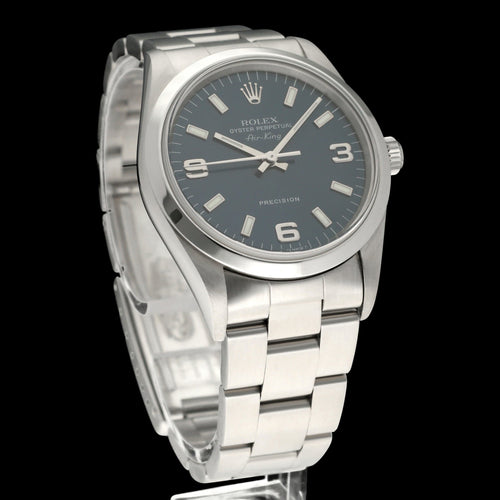 Montre Rolex Air King Precision - Montre automatique en acier, réf. 14000, 1997 58 Facettes ROL/AIK/247