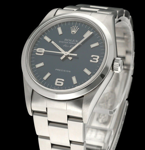 Montre Rolex Air King Precision - Montre automatique en acier, réf. 14000, 1997 58 Facettes ROL/AIK/247