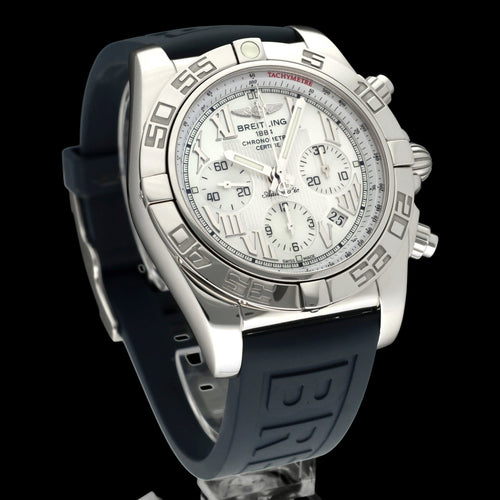 Montre Breitling - Montre Chronomat 44 AB0110, cadran en nacre, 2015, boîte et papiers 58 Facettes BTL/CHM/251