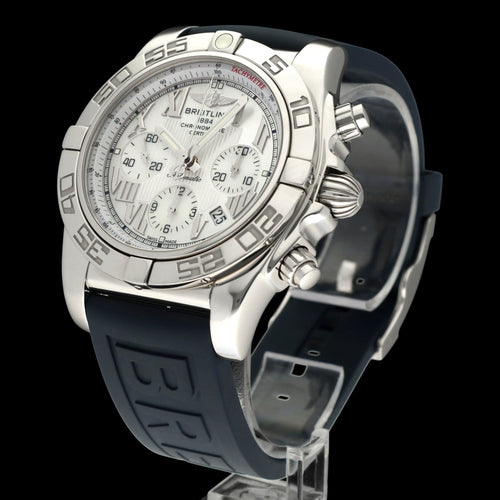 Montre Breitling - Montre Chronomat 44 AB0110, cadran en nacre, 2015, boîte et papiers 58 Facettes BTL/CHM/251
