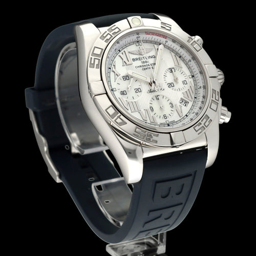 Montre Breitling - Montre Chronomat 44 AB0110, cadran en nacre, 2015, boîte et papiers 58 Facettes BTL/CHM/251