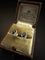 Boucles d'oreilles Boucles d’oreilles ovales en or blanc, saphirs et diamants 58 Facettes Ref 4592AT