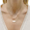 Collier Hermès - Collier Chaîne d’Ancre Contour en or rose 750 et diamants 58 Facettes 36087