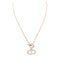 Collier Hermès - Collier Chaîne d’Ancre Contour en or rose 750 et diamants 58 Facettes 36087