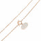 Collier Hermès - Collier Chaîne d’Ancre Contour en or rose 750 et diamants 58 Facettes 36087