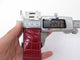 Bracelet Hermès - Bracelet manchette Kelly Dog en cuir d’alligator rouge 58 Facettes 277429