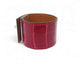 Bracelet Hermès - Bracelet manchette Kelly Dog en cuir d’alligator rouge 58 Facettes 277429