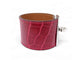 Bracelet Hermès - Bracelet manchette Kelly Dog en cuir d’alligator rouge 58 Facettes 277429
